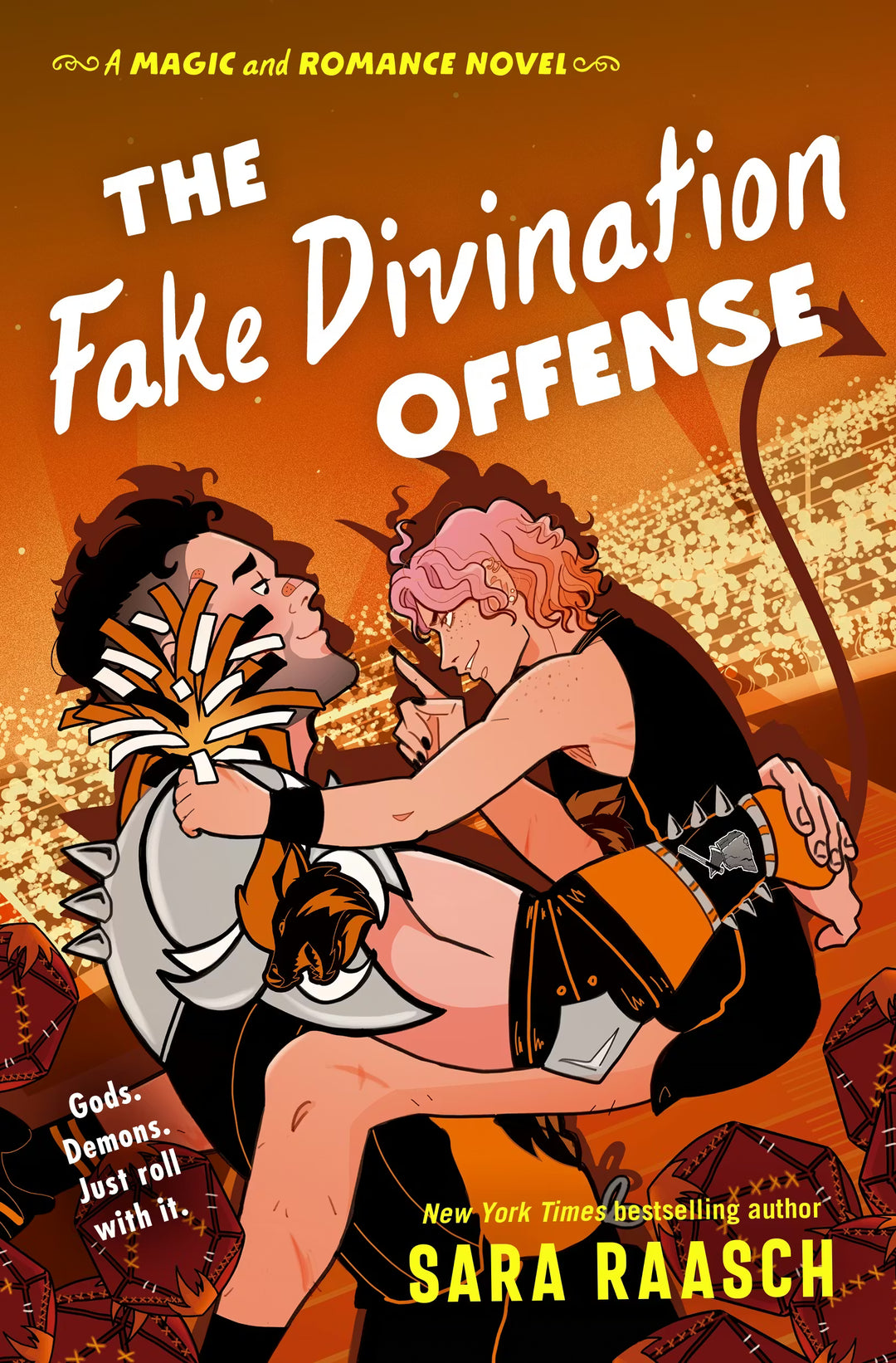 SIGNED- The Fake Divination Offense: A Magic &amp; Romance Novel SCRATCH &amp;DENT