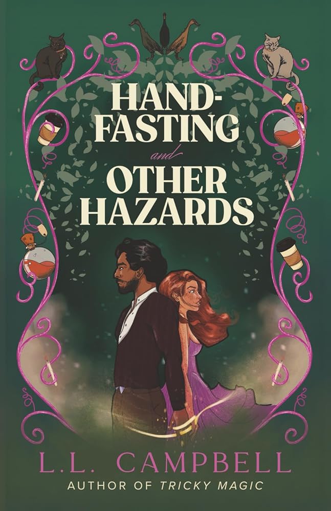 Hand-Fasting and Other Hazards: A Forced Proximity Cozy Paranormal Romance cover image