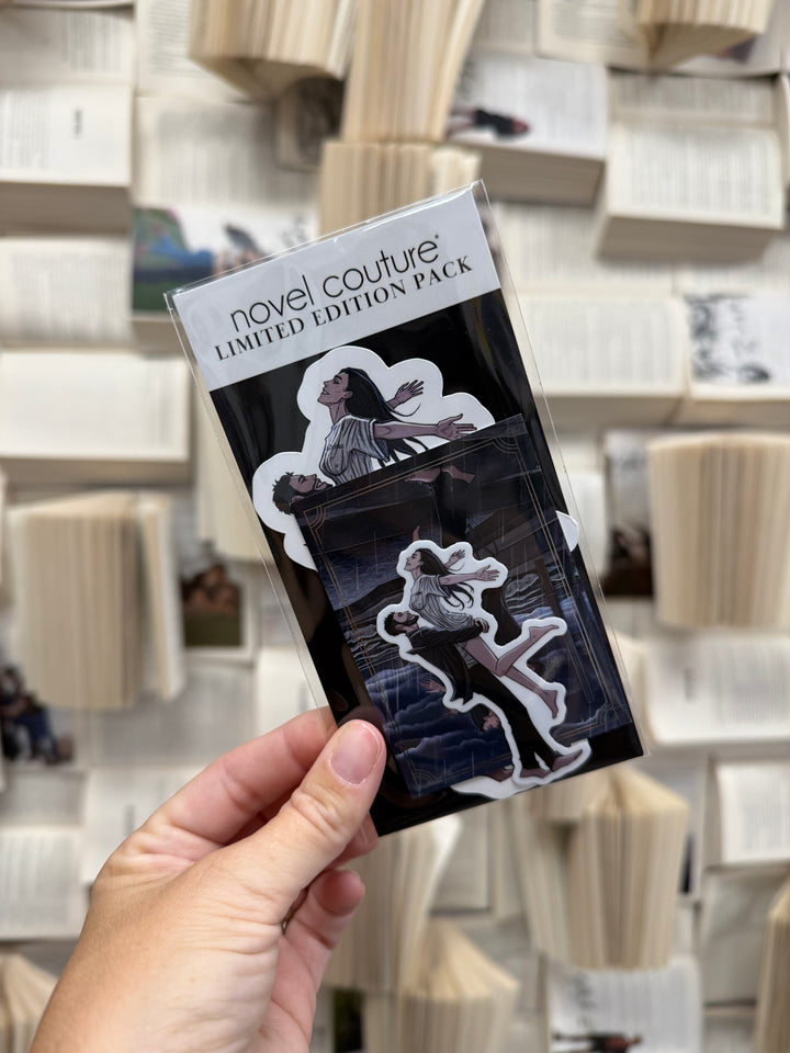 Devious Lies Card, Bookmark + Sticker- Novel Couture® Character Card Pack