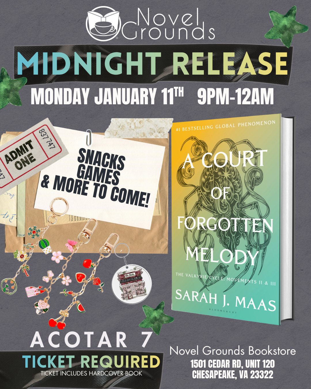 MIDNIGHT RELEASE: A Court of Forgotten Melody (ACOTAR 7)