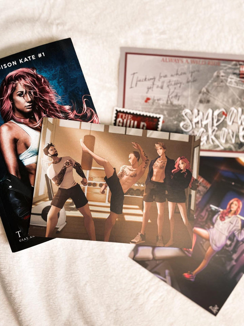 Tate James- Group Art Bundle- MK Fight, Guild Car Ride, Hades Dance