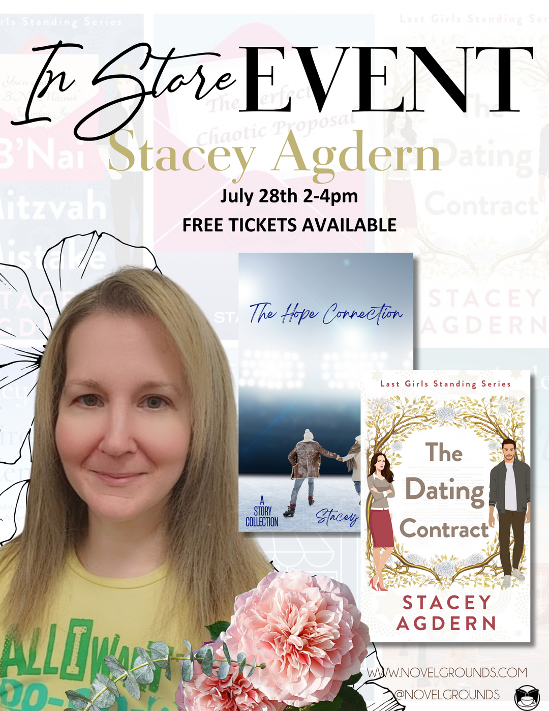 Stacey Adgern Signing Event Ticket - July 28th -2-4pm