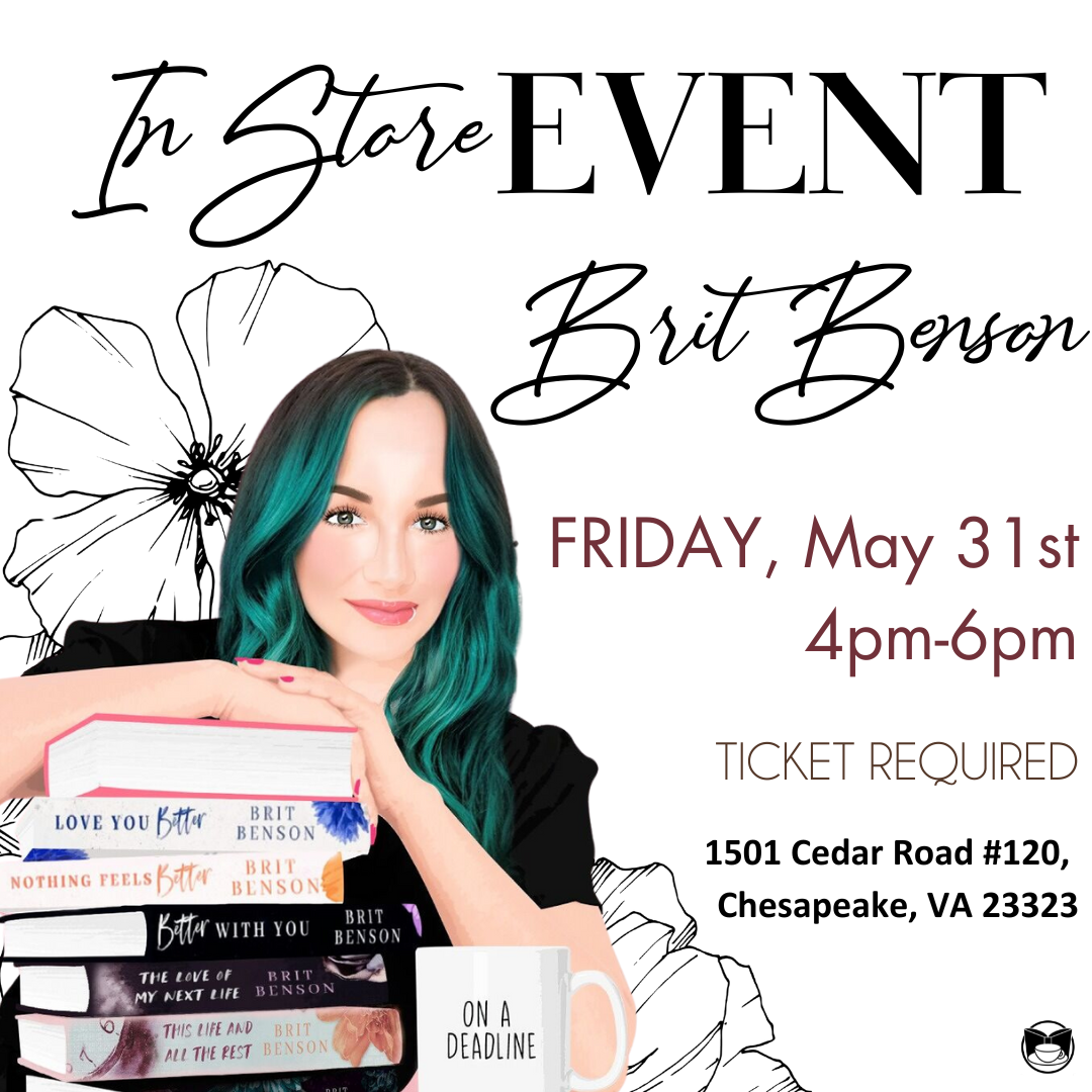 Brit Benson Signing Event Ticket - May 31st - 4-6pm