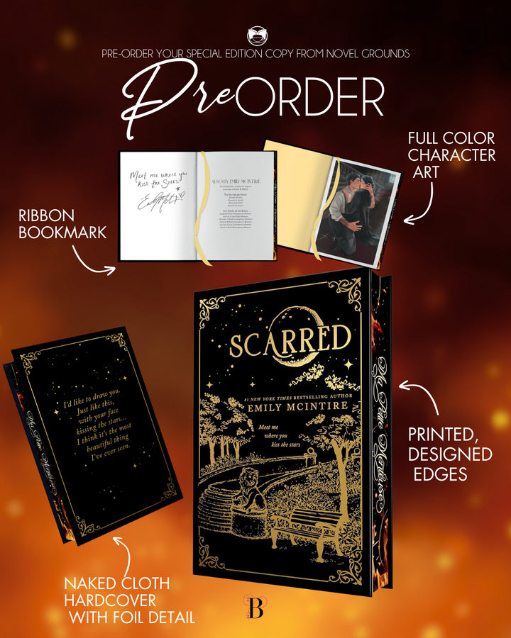 Scarred ( Hardcover Collector's Edition) (Never After, 2)