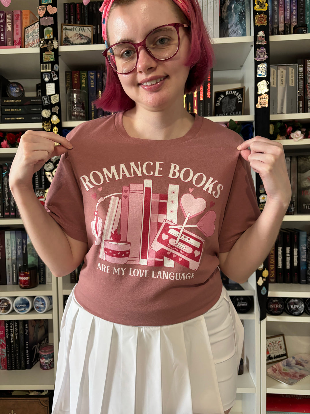 Romance Book are my Love Language Unisex T-Shirt