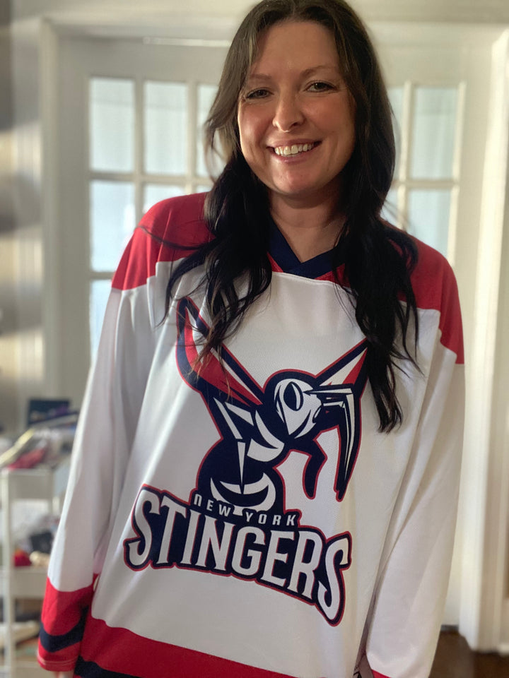New York Stingers Recycled Hockey Fan Jersey