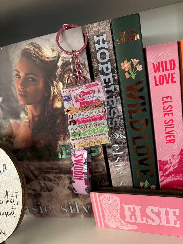Elsie Silver Romance Mixtape Lanyard + Keychain