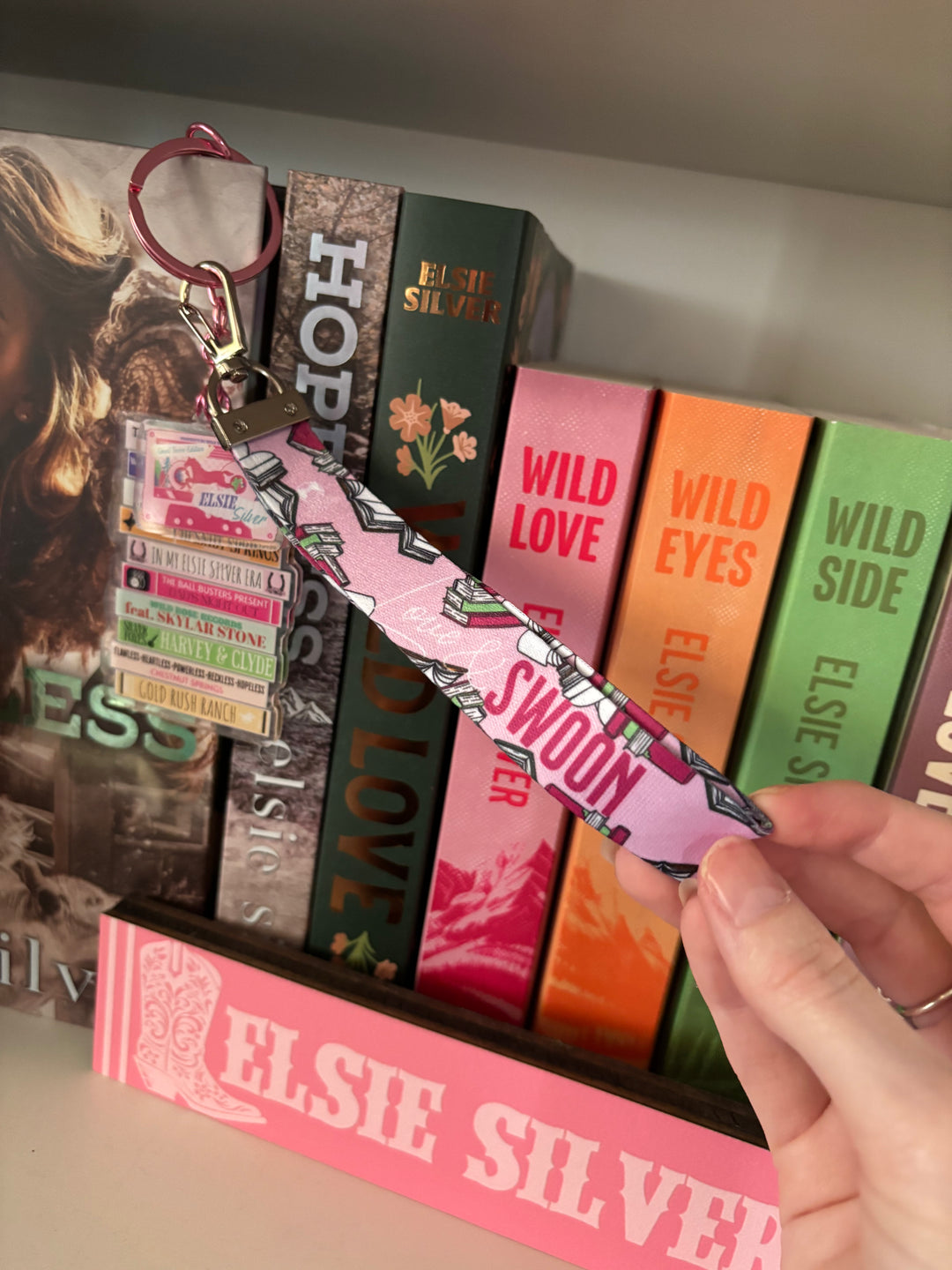 Elsie Silver Romance Mixtape Lanyard + Keychain