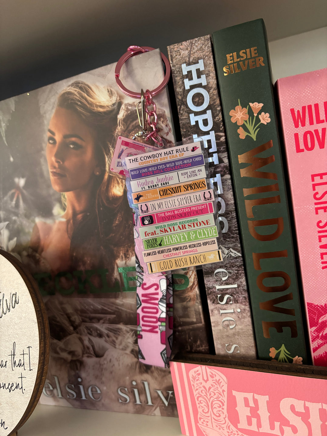 Elsie Silver Romance Mixtape Lanyard + Keychain