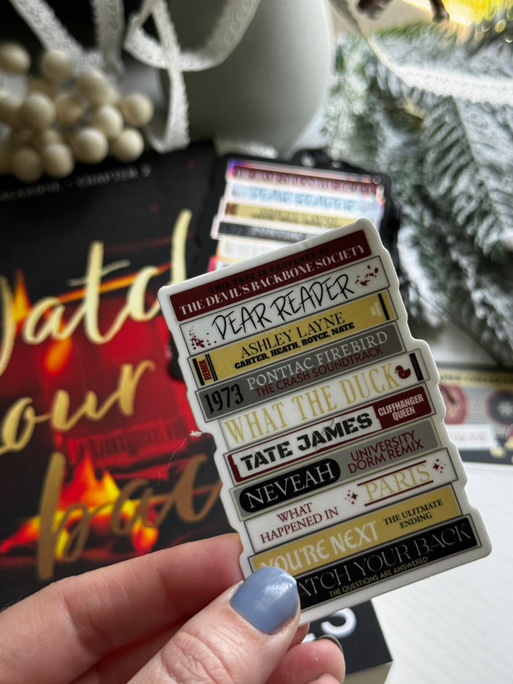 Dear Reader Bookmark +Sticker- Novel Couture® Retro Romance Pack