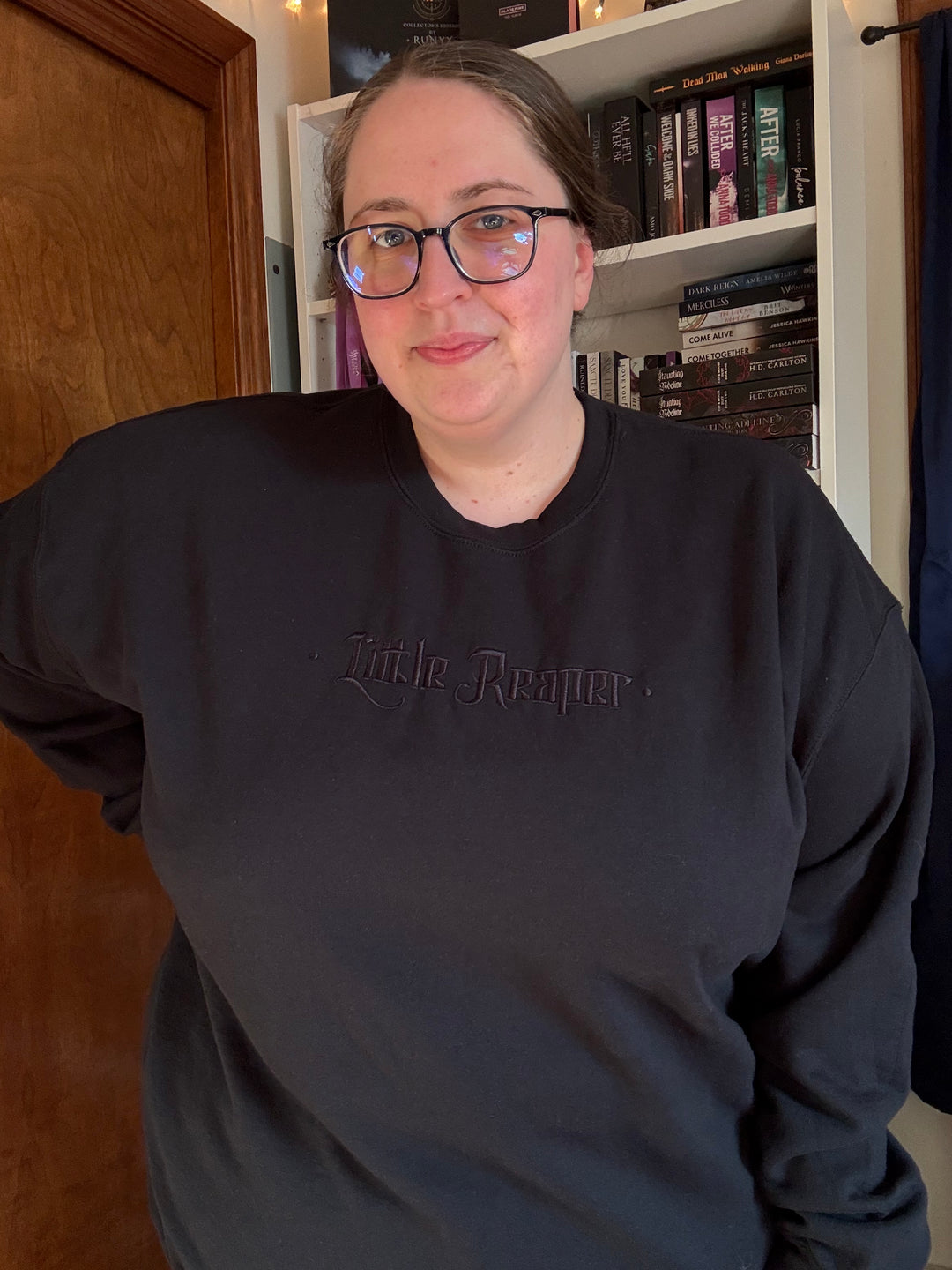 Little Reaper Embroidery Unisex Sweatshirt