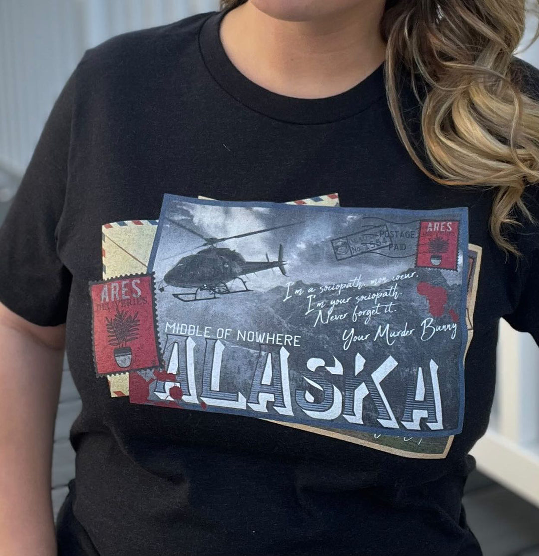 Alaska Postcard Unisex T-Shirt