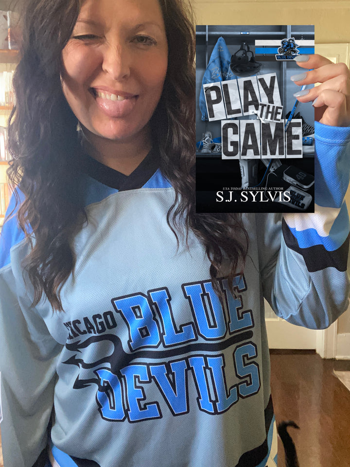 Chicago Blue Devils Recycled Hockey Fan Jersey