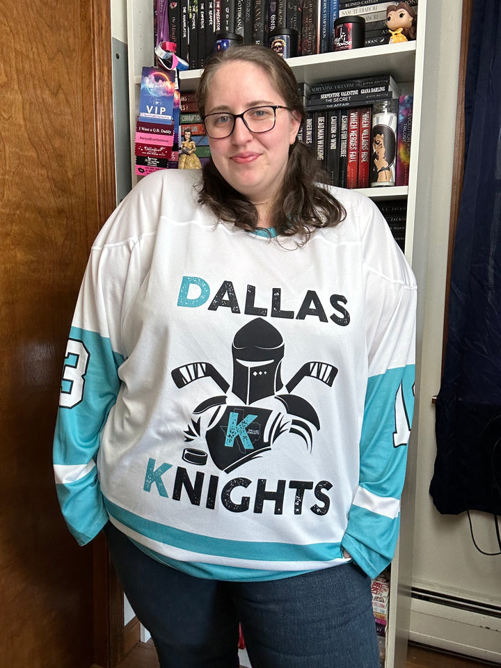 Dallas Knights Recycled Hockey Fan Jersey