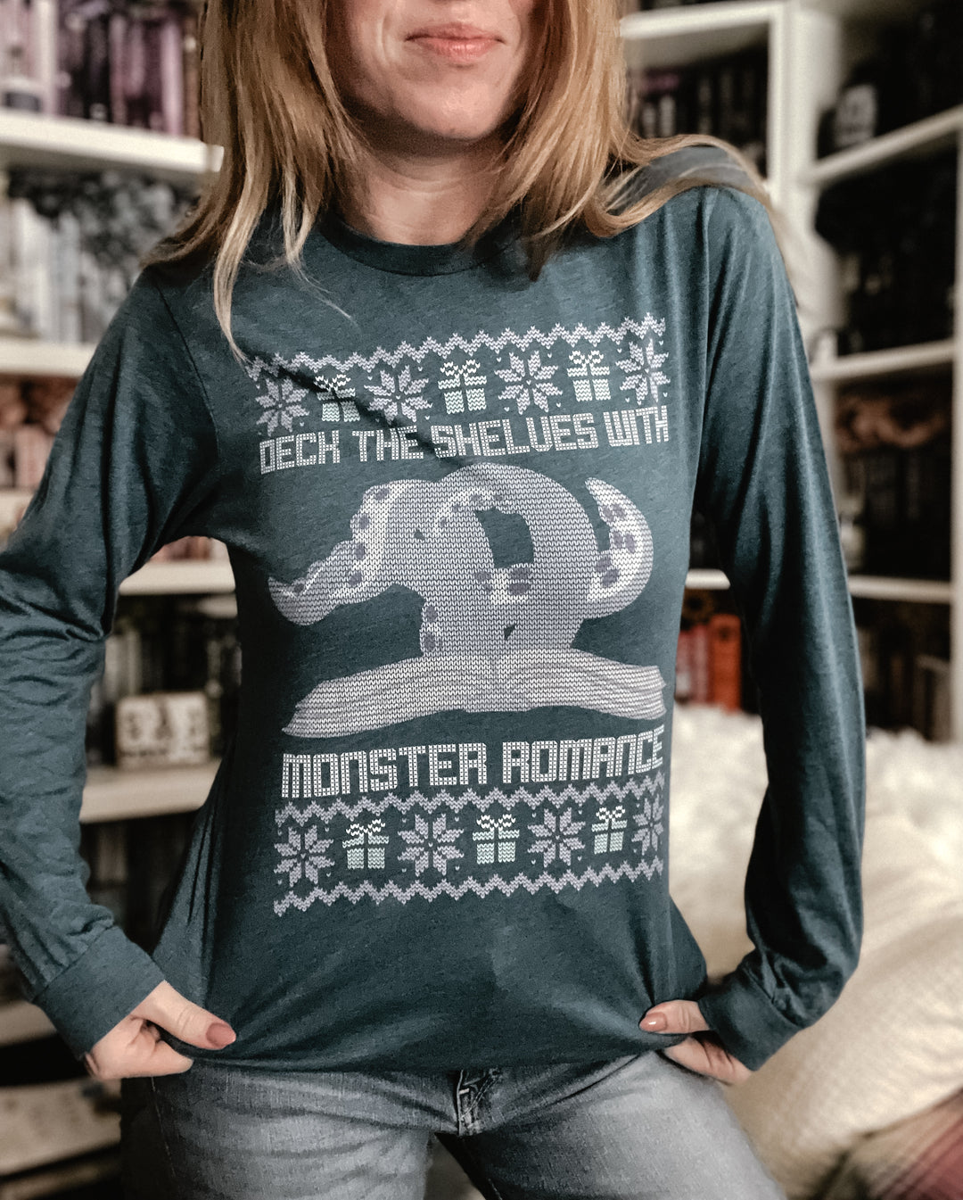 Monster Holiday Unisex Long Sleeve Tee