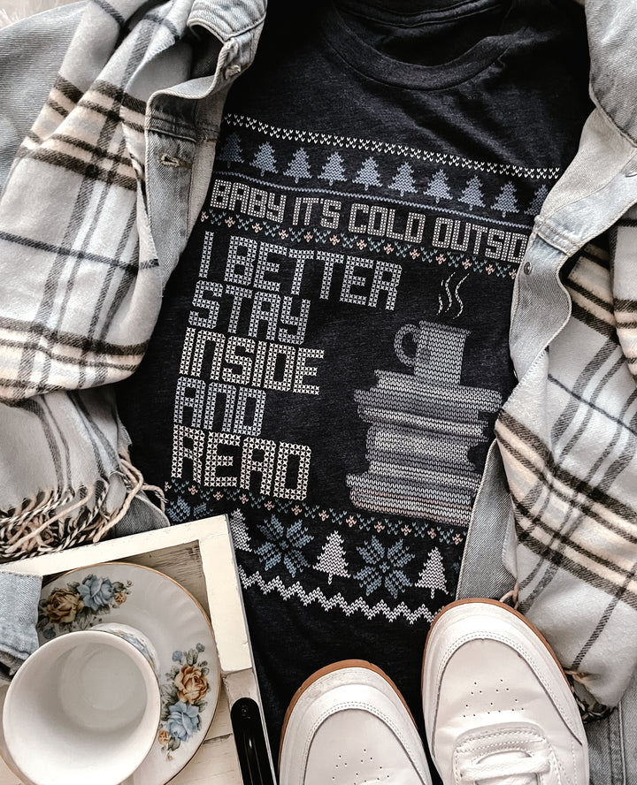 Cold Outside Holiday Unisex Long Sleeve Tee