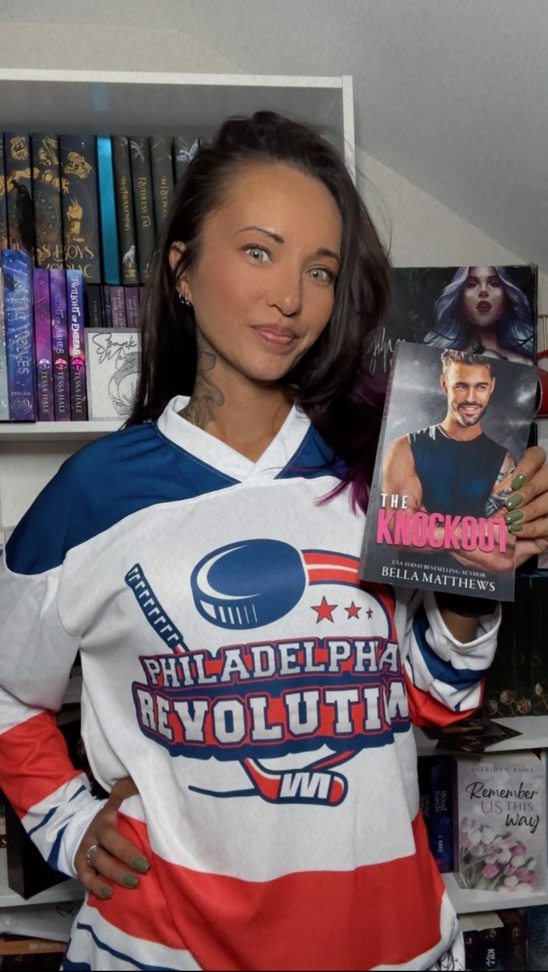 Philadelphia Revolution Recycled Hockey Fan Jersey