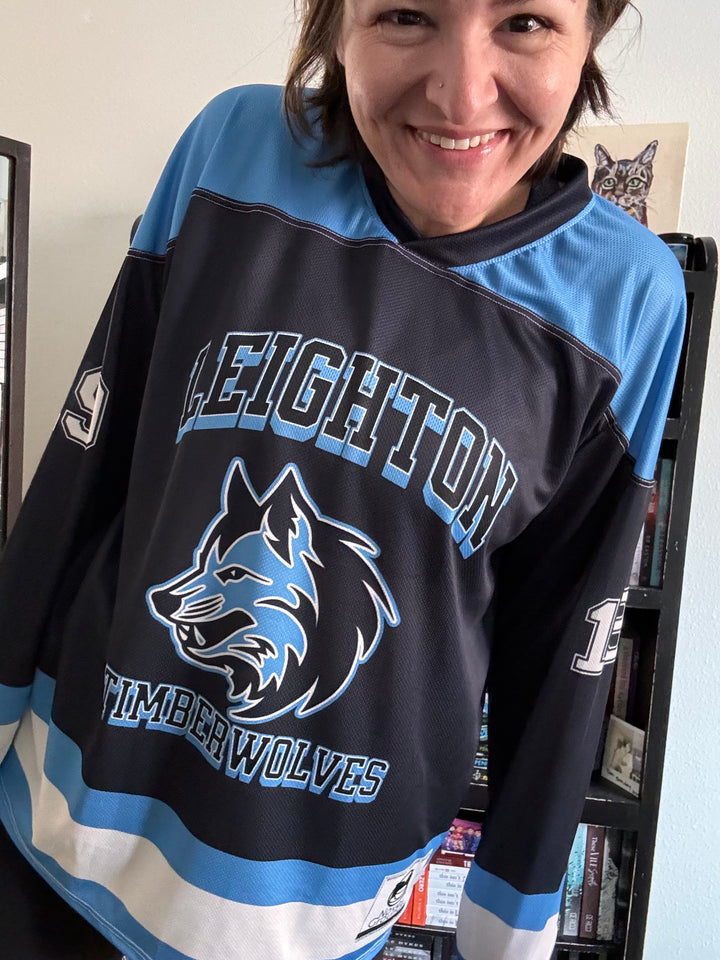 Leighton Timberwolves Recycled Hockey Fan Jersey