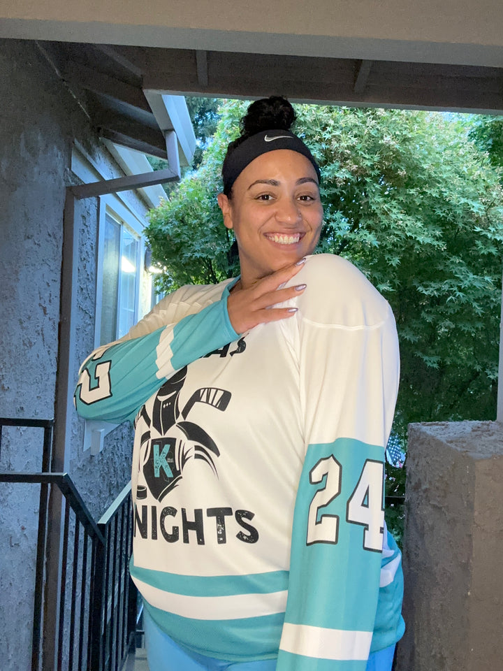 Dallas Knights Recycled Hockey Fan Jersey