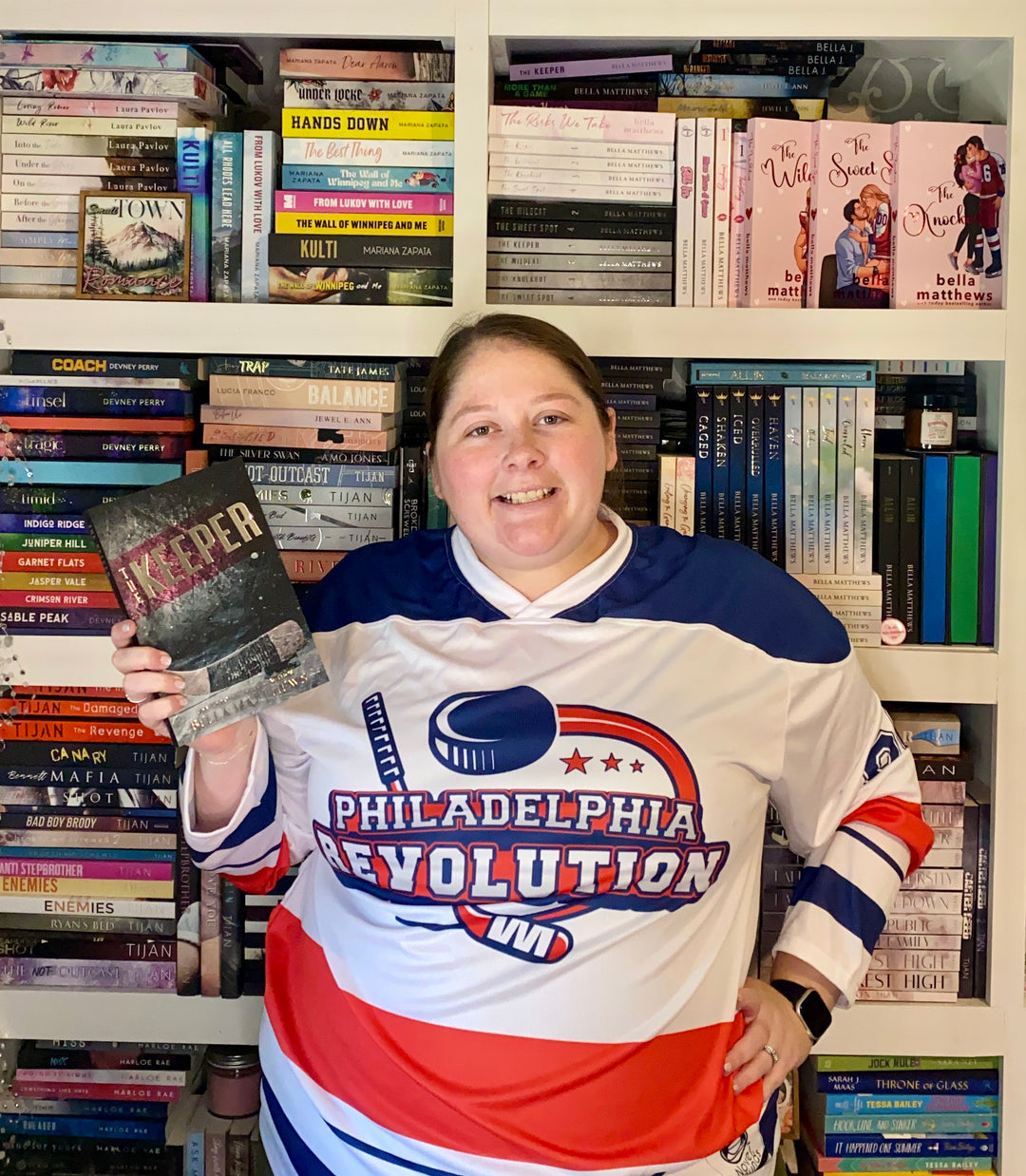 Philadelphia Revolution Recycled Hockey Fan Jersey