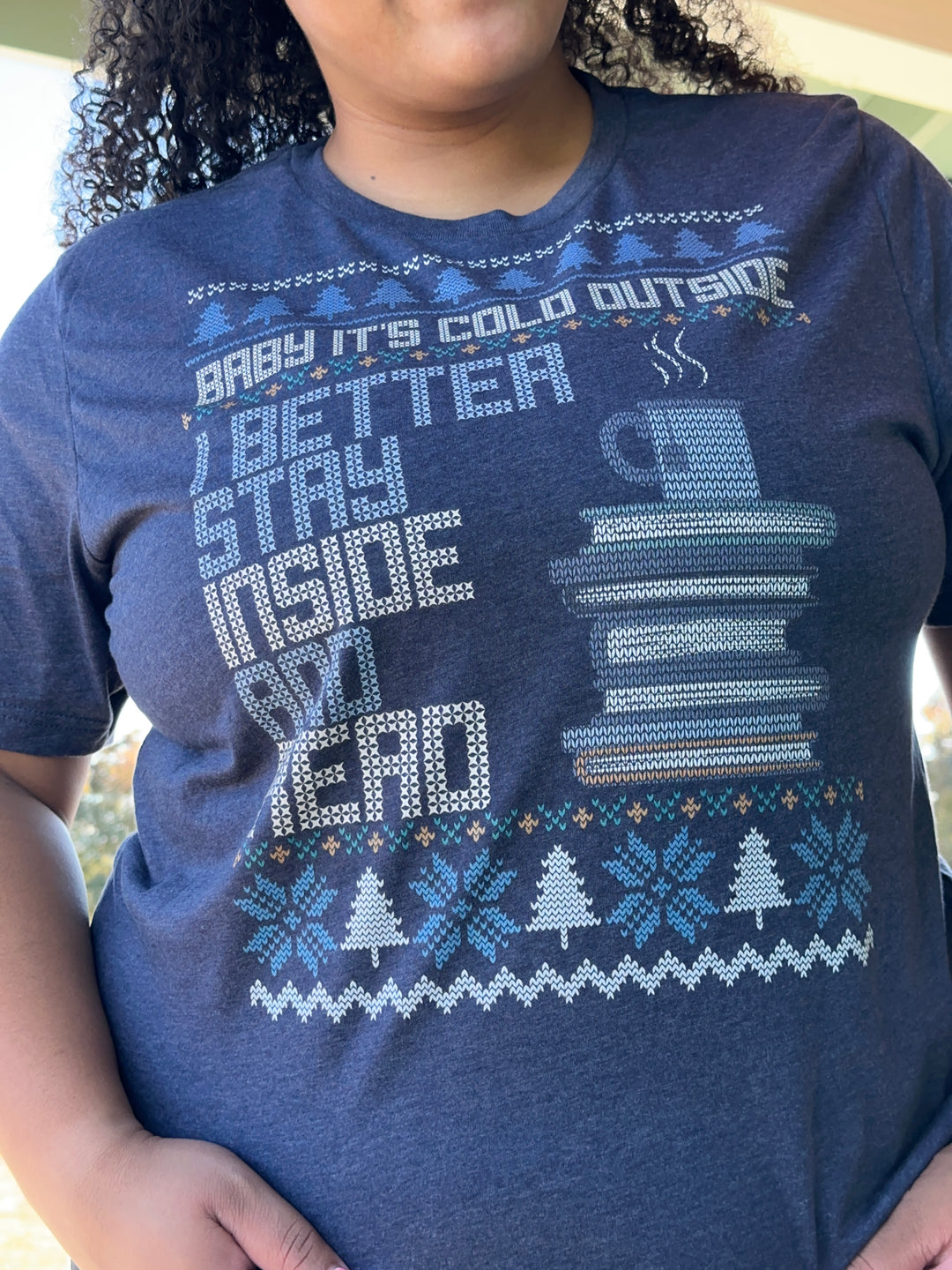 Cold Outside Holiday Unisex T-Shirt