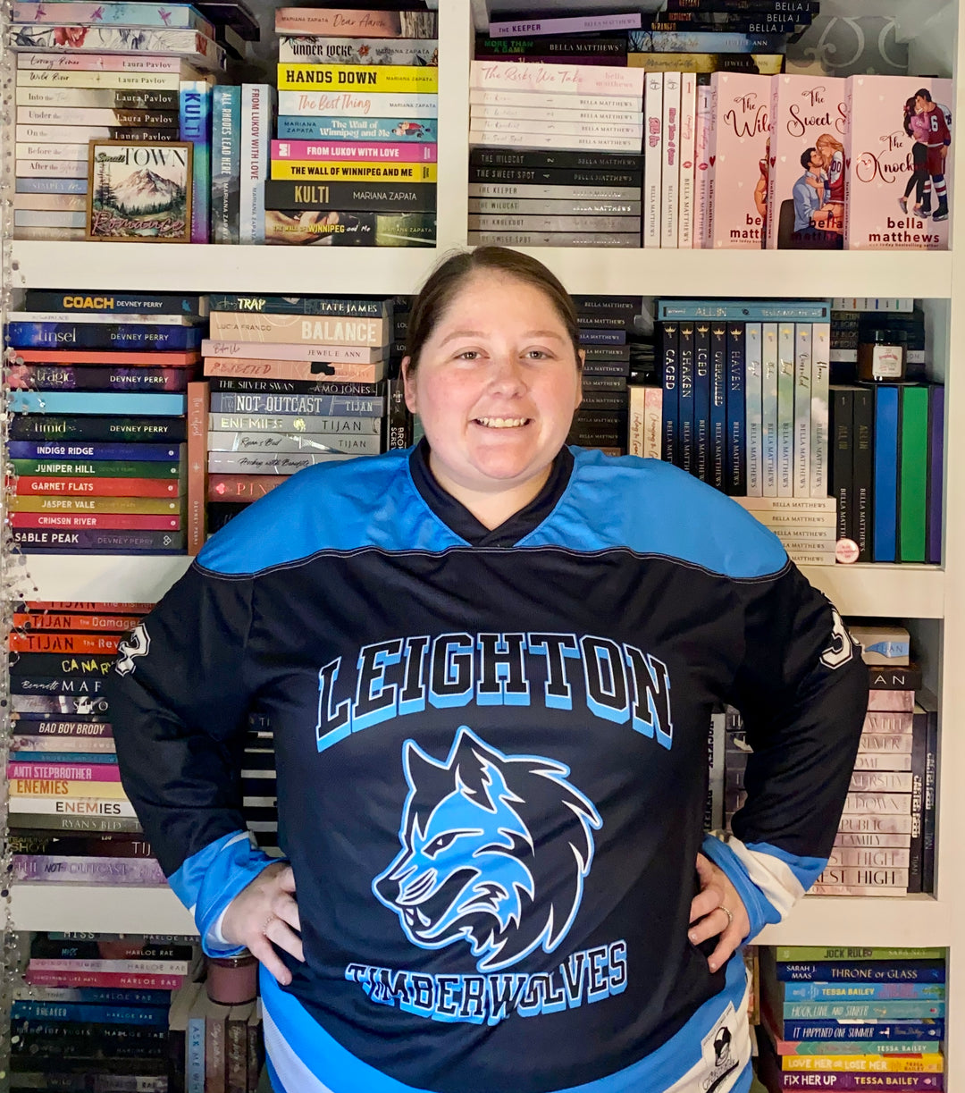 Leighton Timberwolves Recycled Hockey Fan Jersey