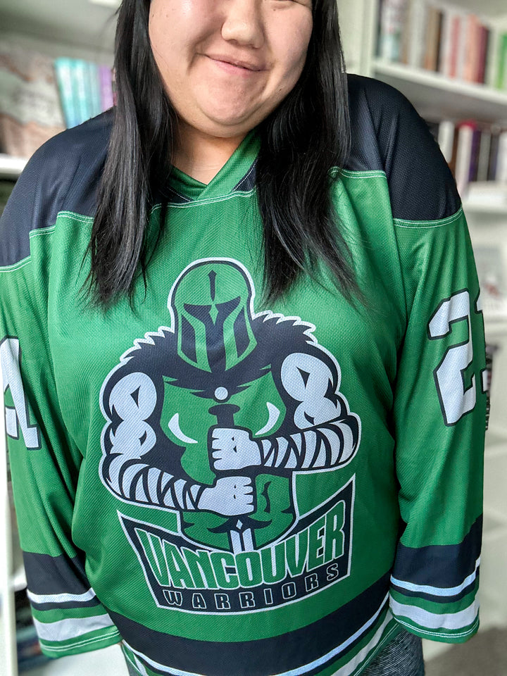 Vancouver Warriors Recycled Hockey Fan Jersey