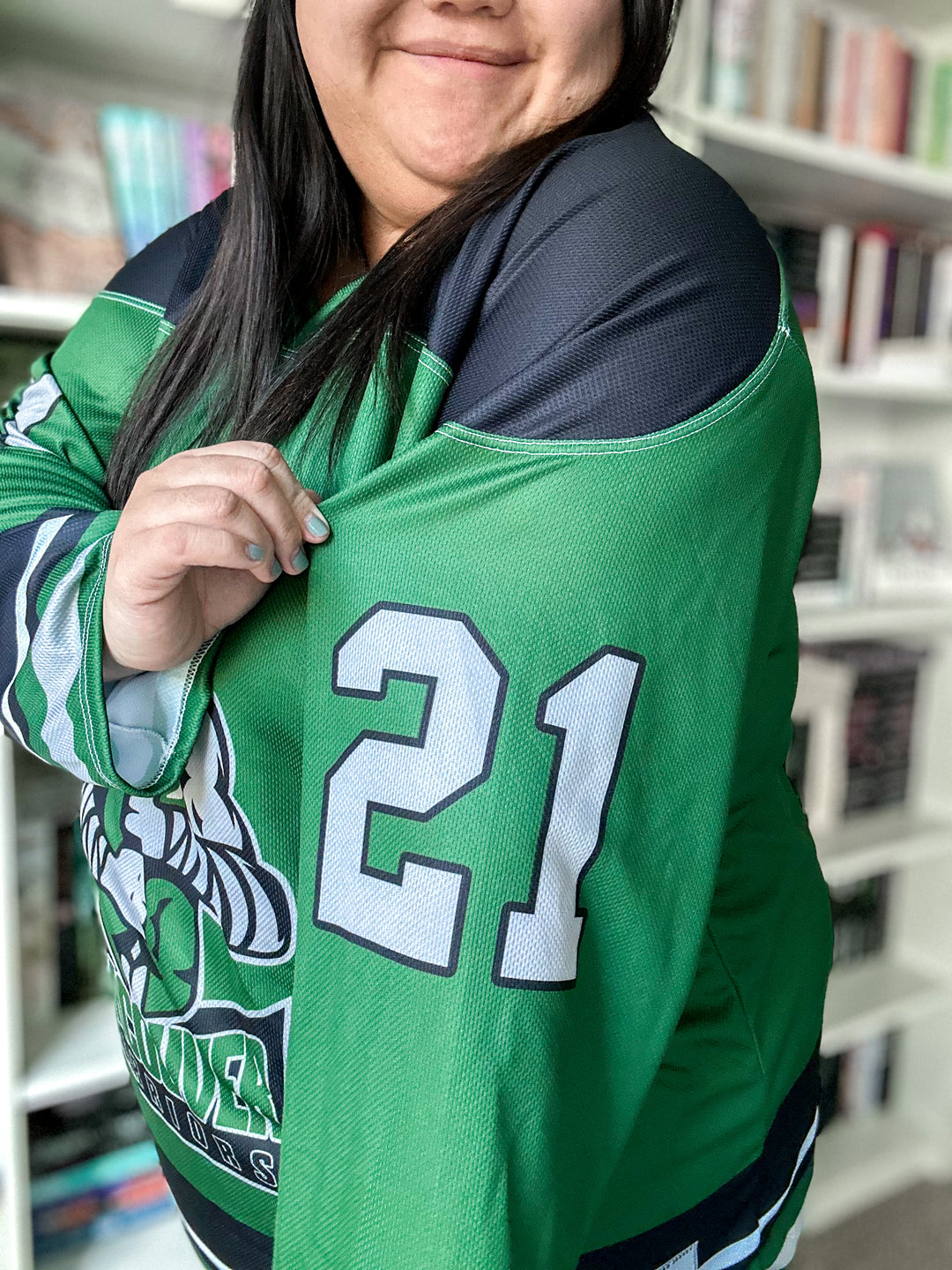 Vancouver Warriors Recycled Hockey Fan Jersey