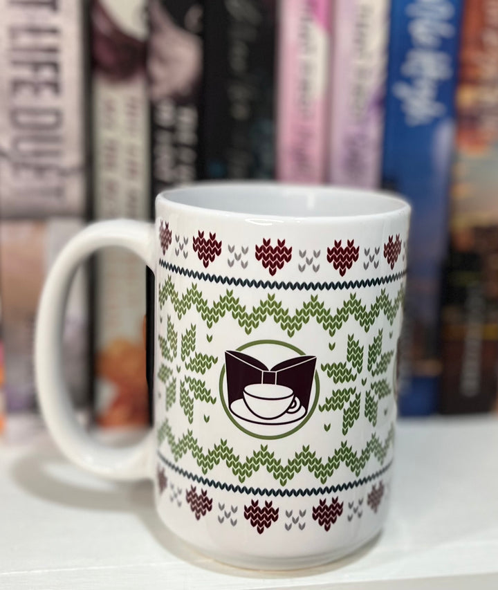 Novel Holiday Mug White glossy mug