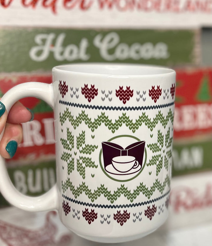 Novel Holiday Mug White glossy mug