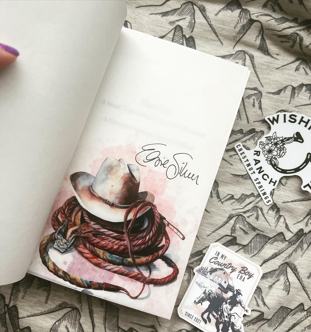 Elsie Silver - Cowboy Hat Novel Notes™ - Digitally Signed Overlay Print
