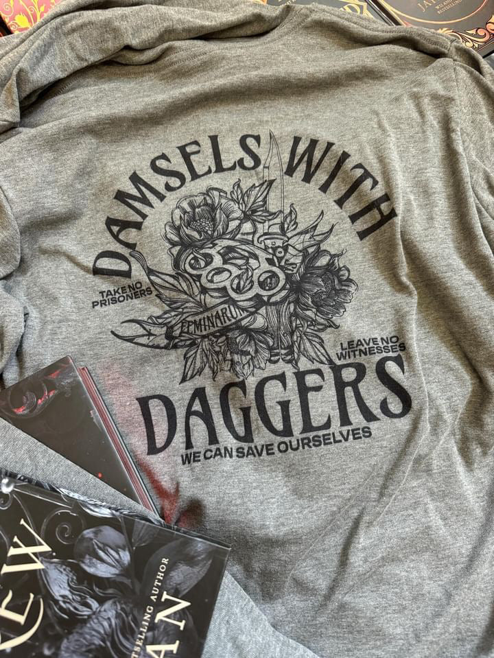 Damsels With Daggers Unisex Zip Hoodie