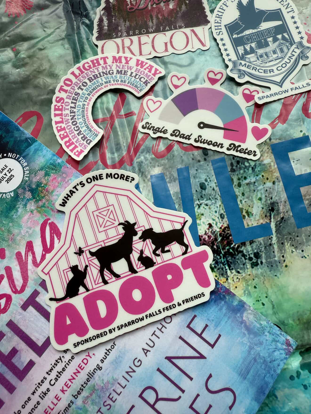 Chasing Shelter Sticker Pack