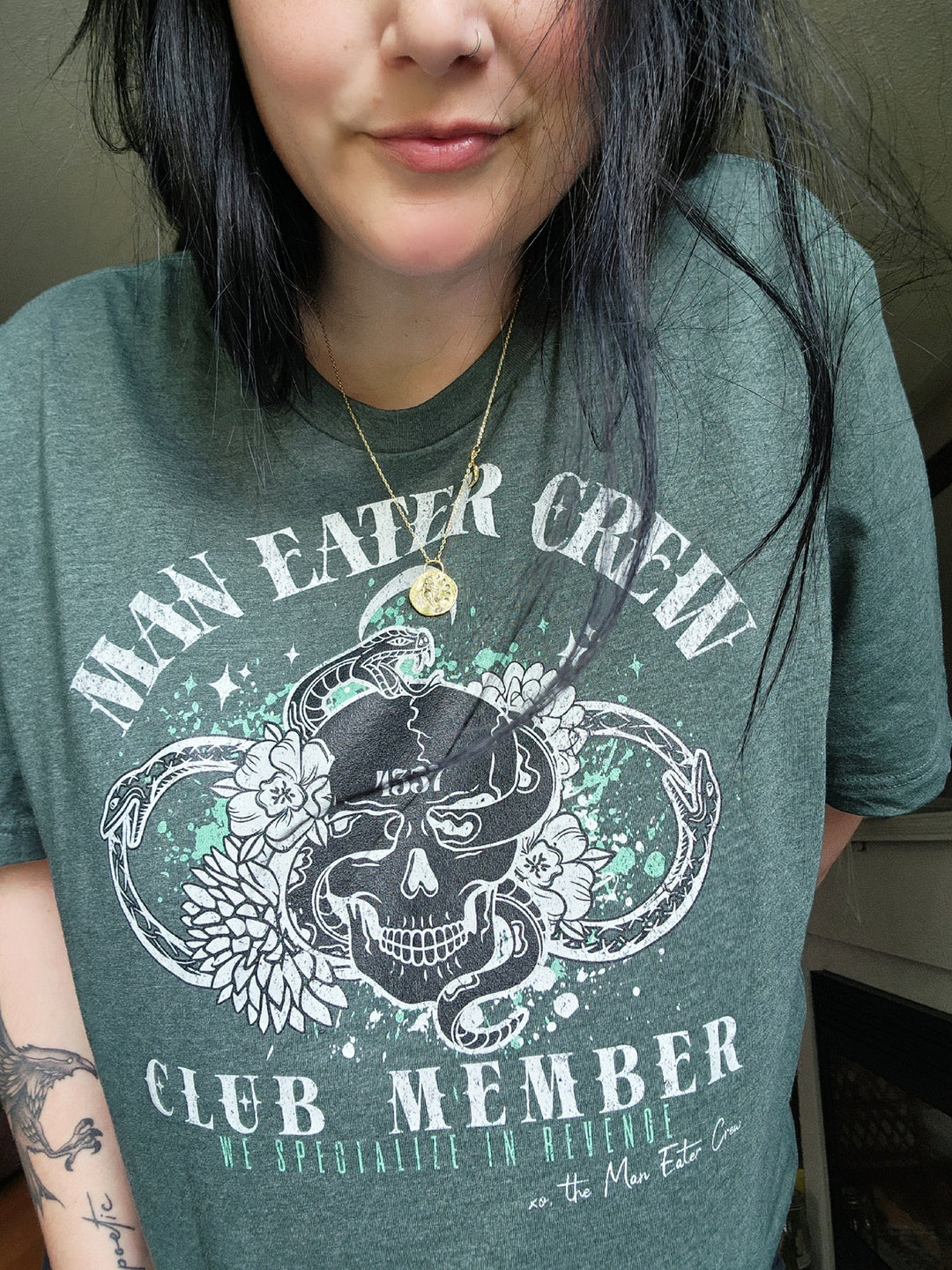 The Man Eater Crew Unisex T-Shirt