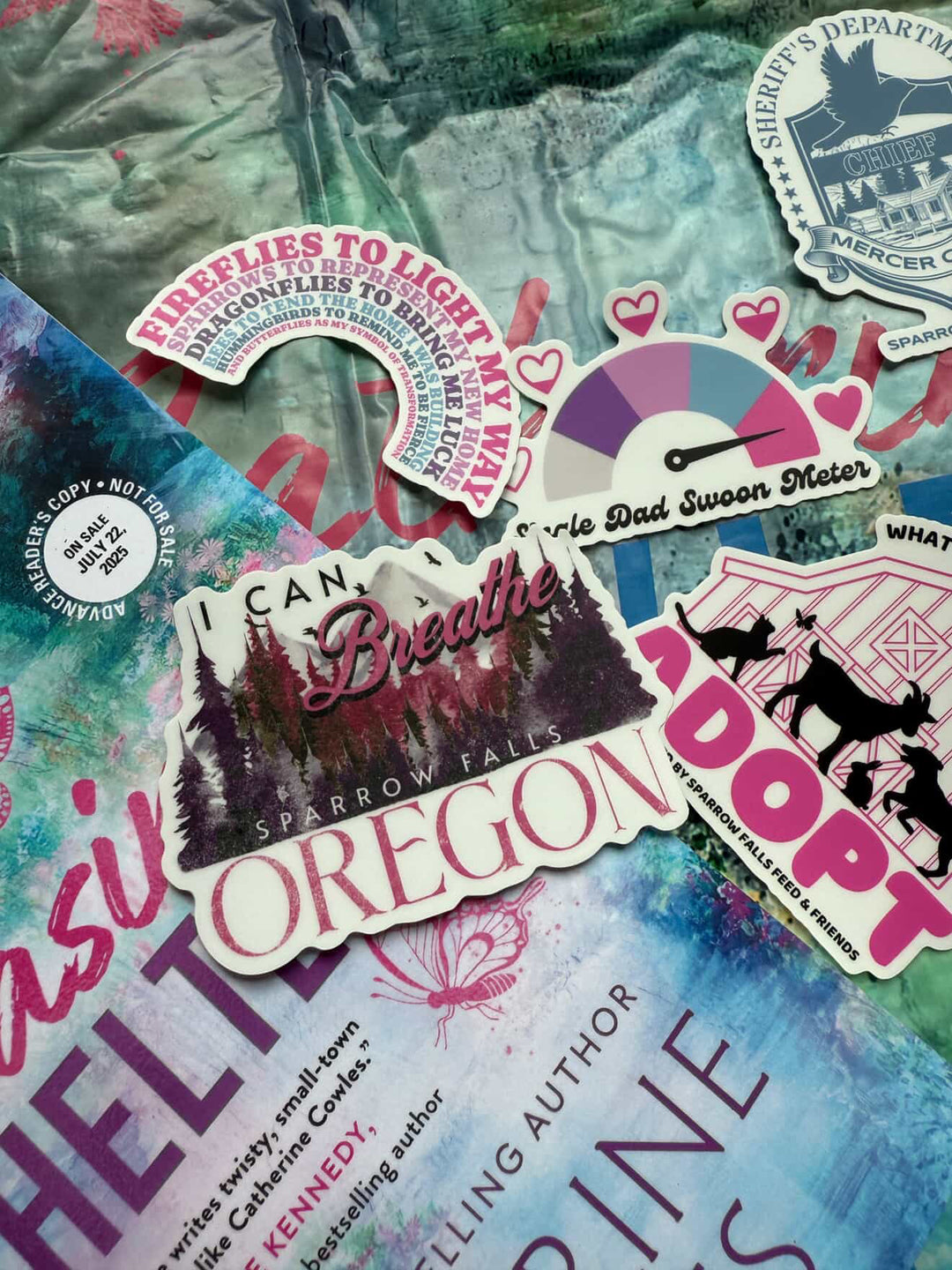 Chasing Shelter Sticker Pack