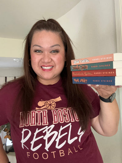 Kandi Steiner - North Boston Rebels Football Unisex t-shirt - Novel Grounds
