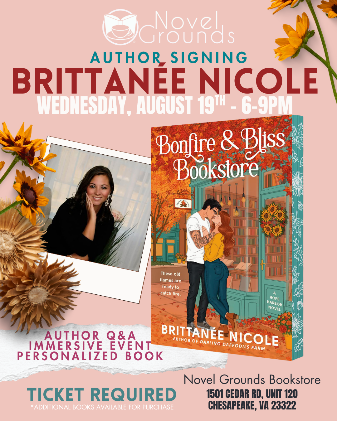 Author Signing: Brittanee Nicole 8/28