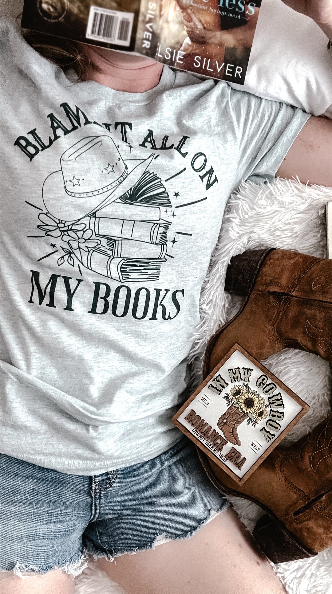 Blame It All On My Books Unisex T-Shirt