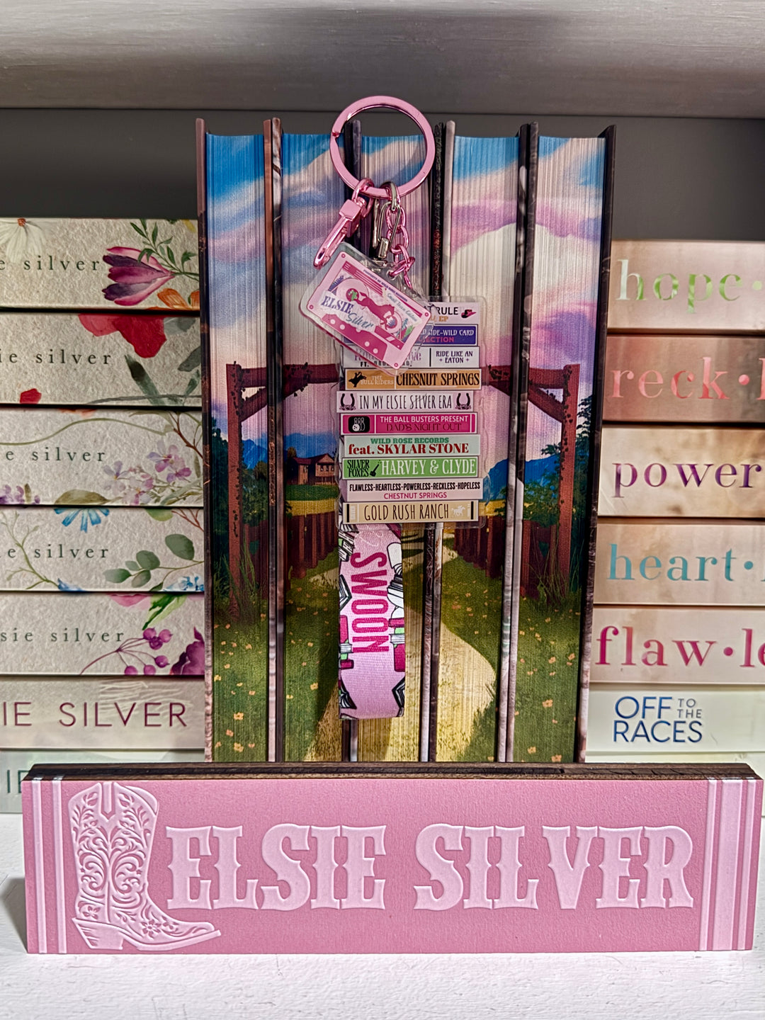 Elsie Silver Romance Mixtape Lanyard + Keychain