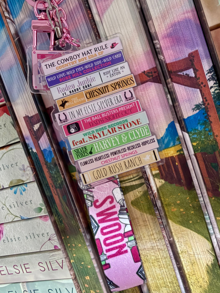 Elsie Silver Romance Mixtape Lanyard + Keychain