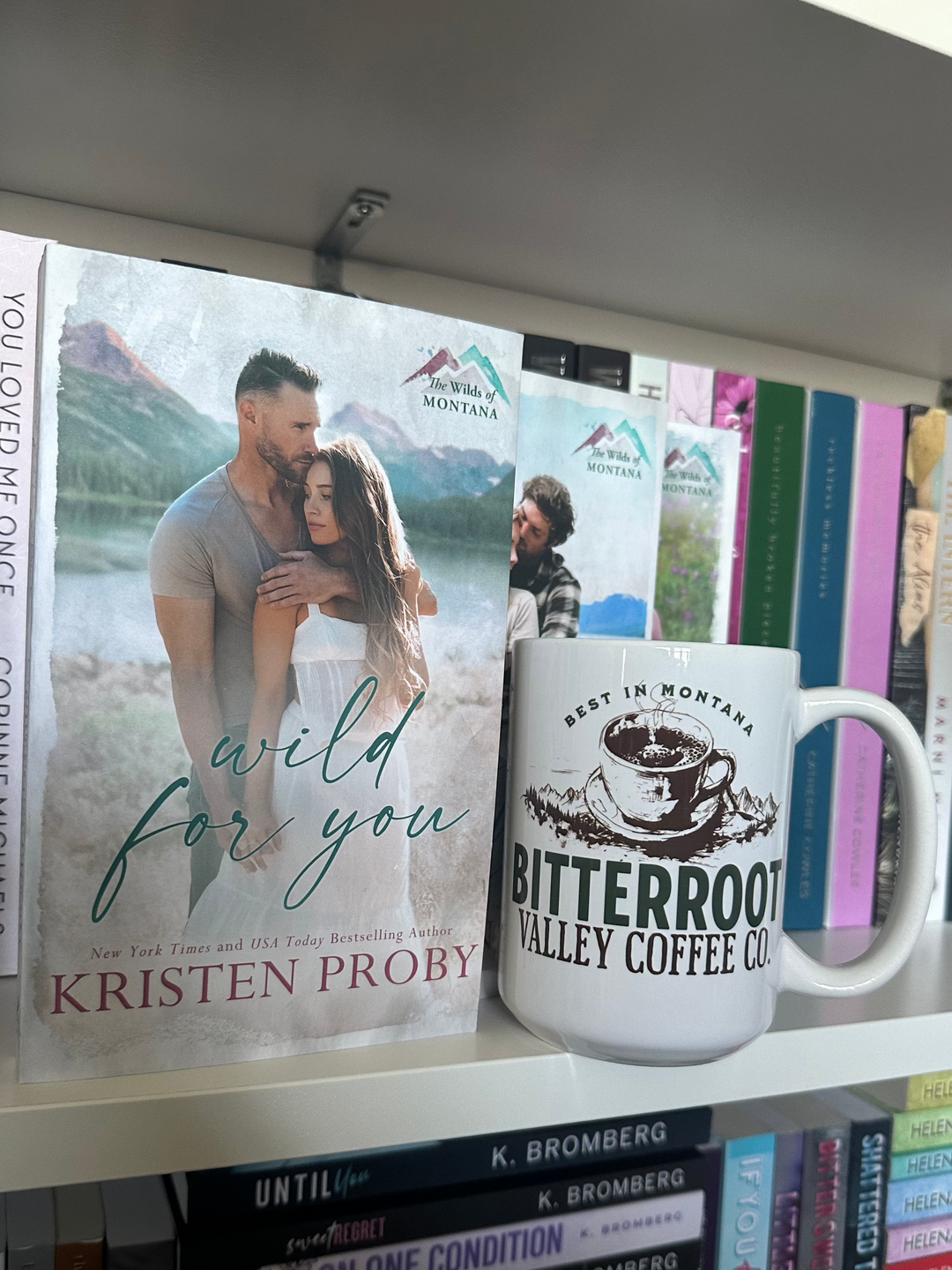 Bitterroot Valley Coffee White Glossy Mug