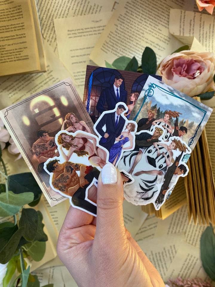 Scarlett St. Clair - Novel Couture: Conjunto de impresión de Hades y Perséfone