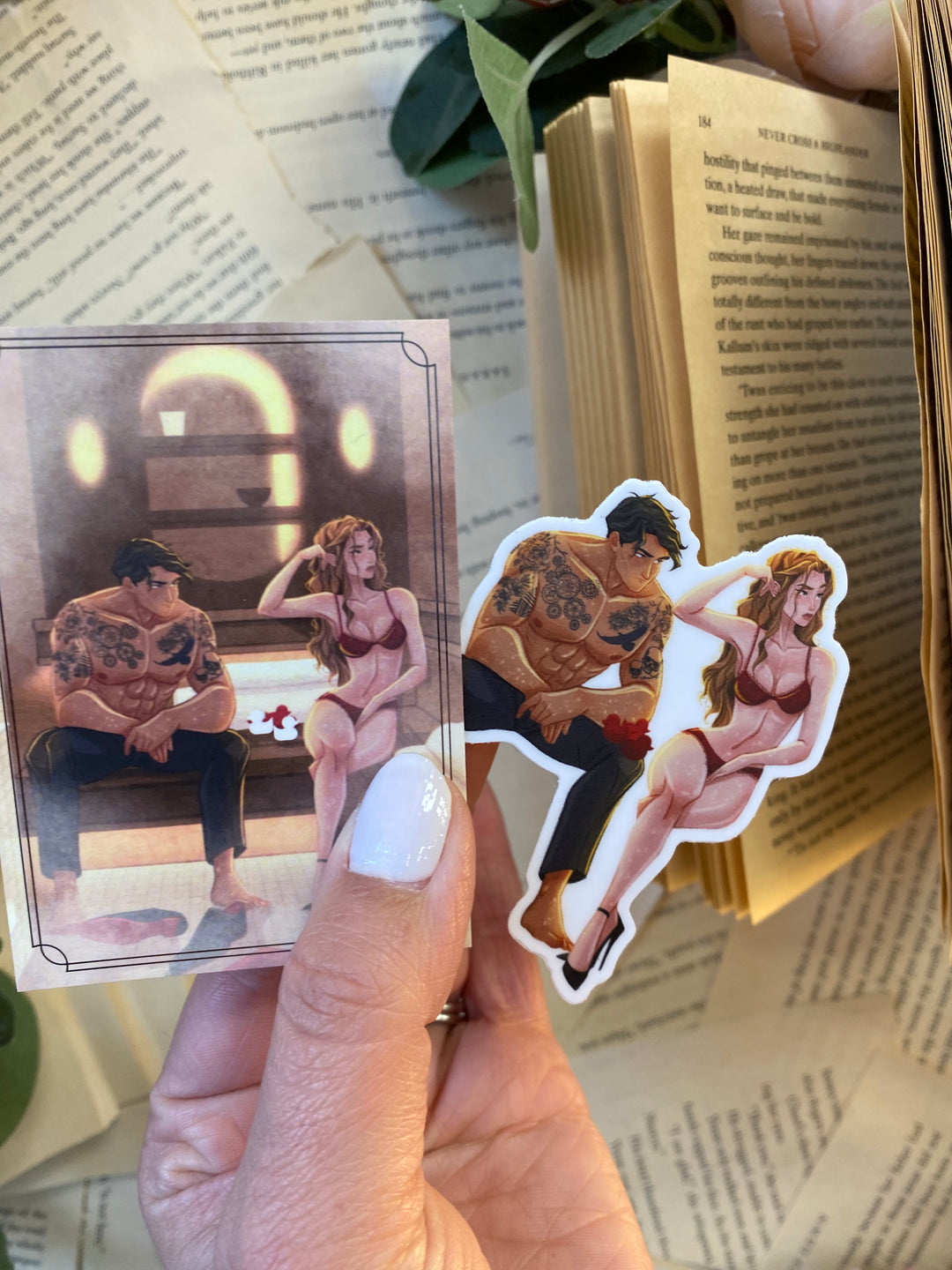 Scarlett St. Clair - Novel Couture: Conjunto de impresión de Hades y Perséfone