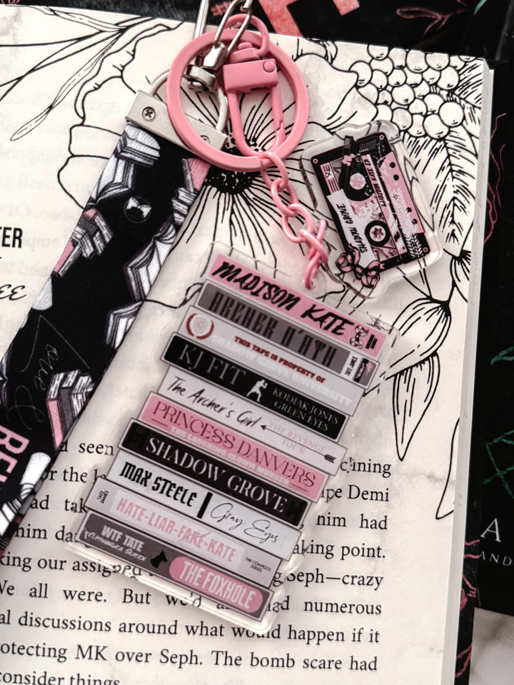 Madison Kate Mixtape Lanyard + Keychain
