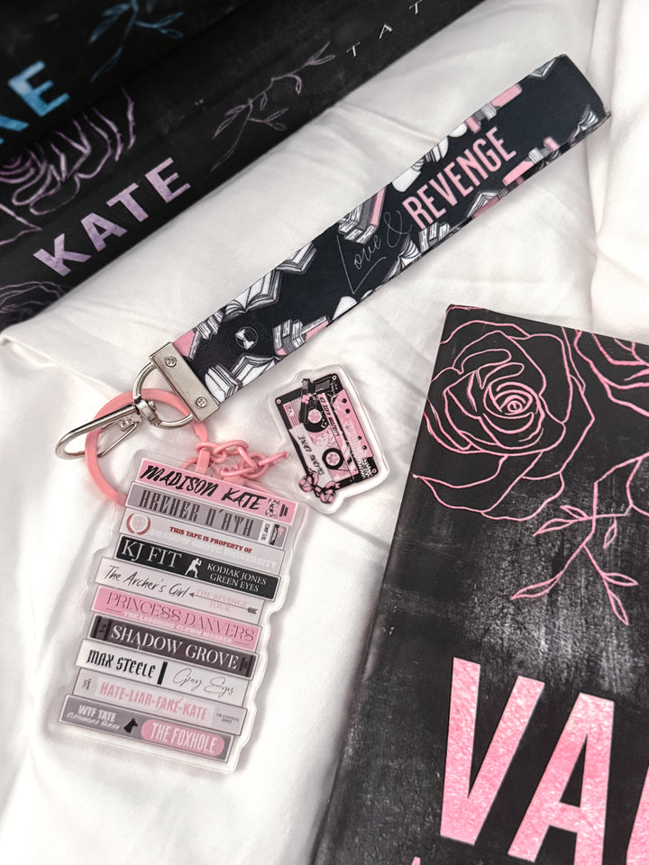 Madison Kate Mixtape Lanyard + Keychain