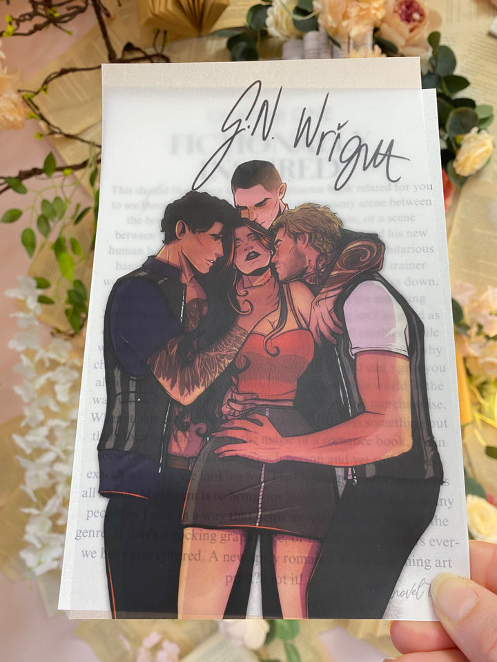 Distrust (The Hallowed Crows) Novel Note®