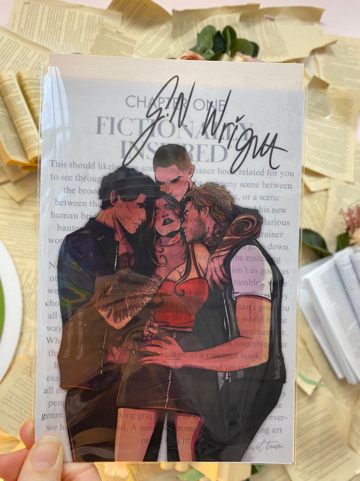 Distrust (The Hallowed Crows) Novel Note®