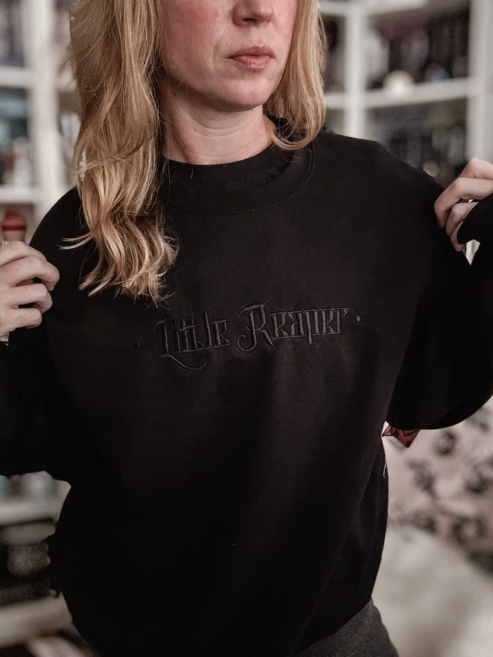 Little Reaper Embroidery Unisex Sweatshirt