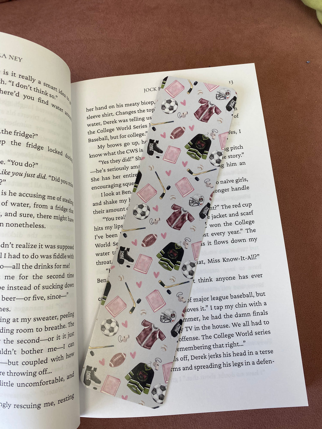 Novel Grounds® Sports Bookmark