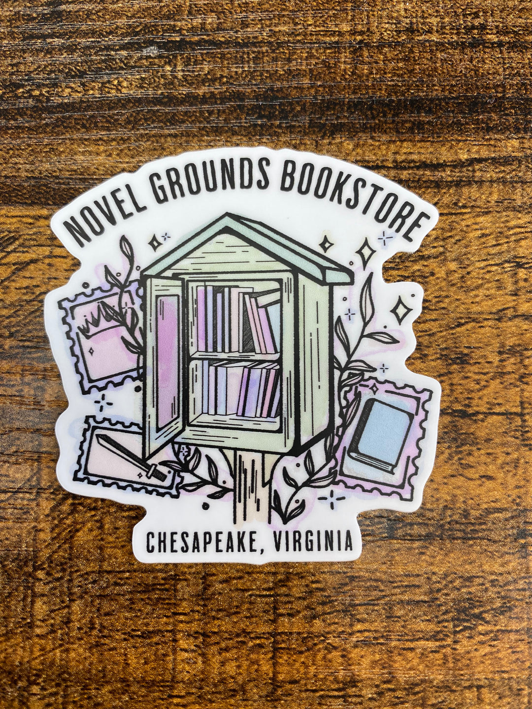 Novel Grounds Love Stories Sticker